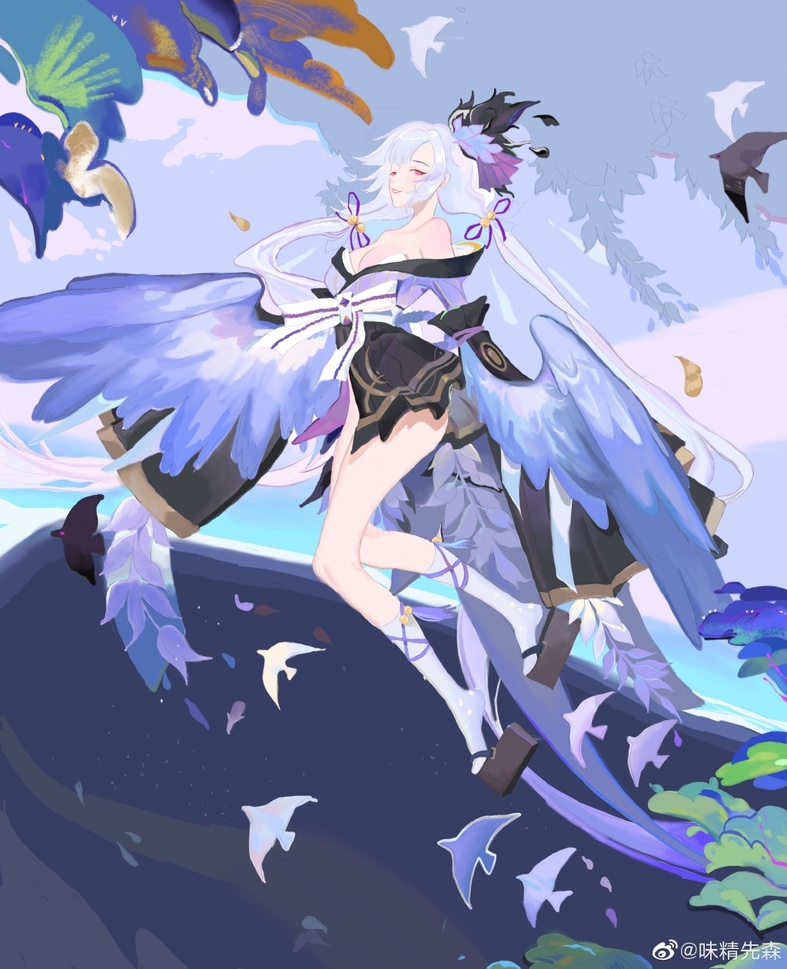 以津真天 ​​​​【作者】味精先森【已授_《阴阳师》同人社