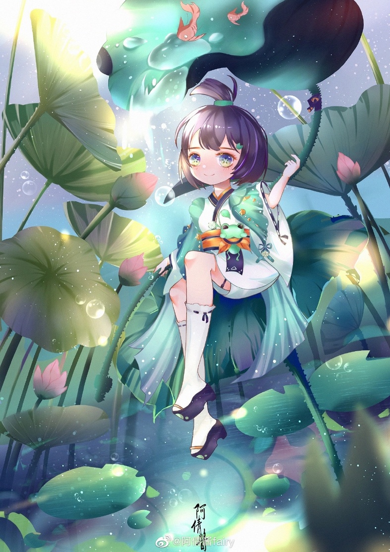 萤草【作者】阿倩酱fairy 【已授权_《阴阳师》同人社区