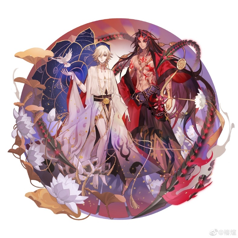 帝释天&阿修罗【作者】椿煊 【已授权】_《阴阳师》同人社区