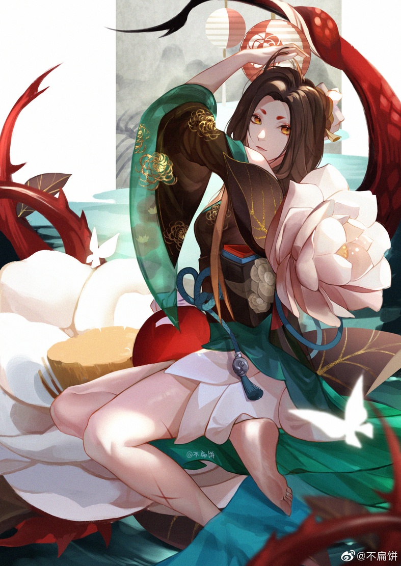 缚骨清姬【作者】不扁饼【已授权】_《阴阳师》同人社区